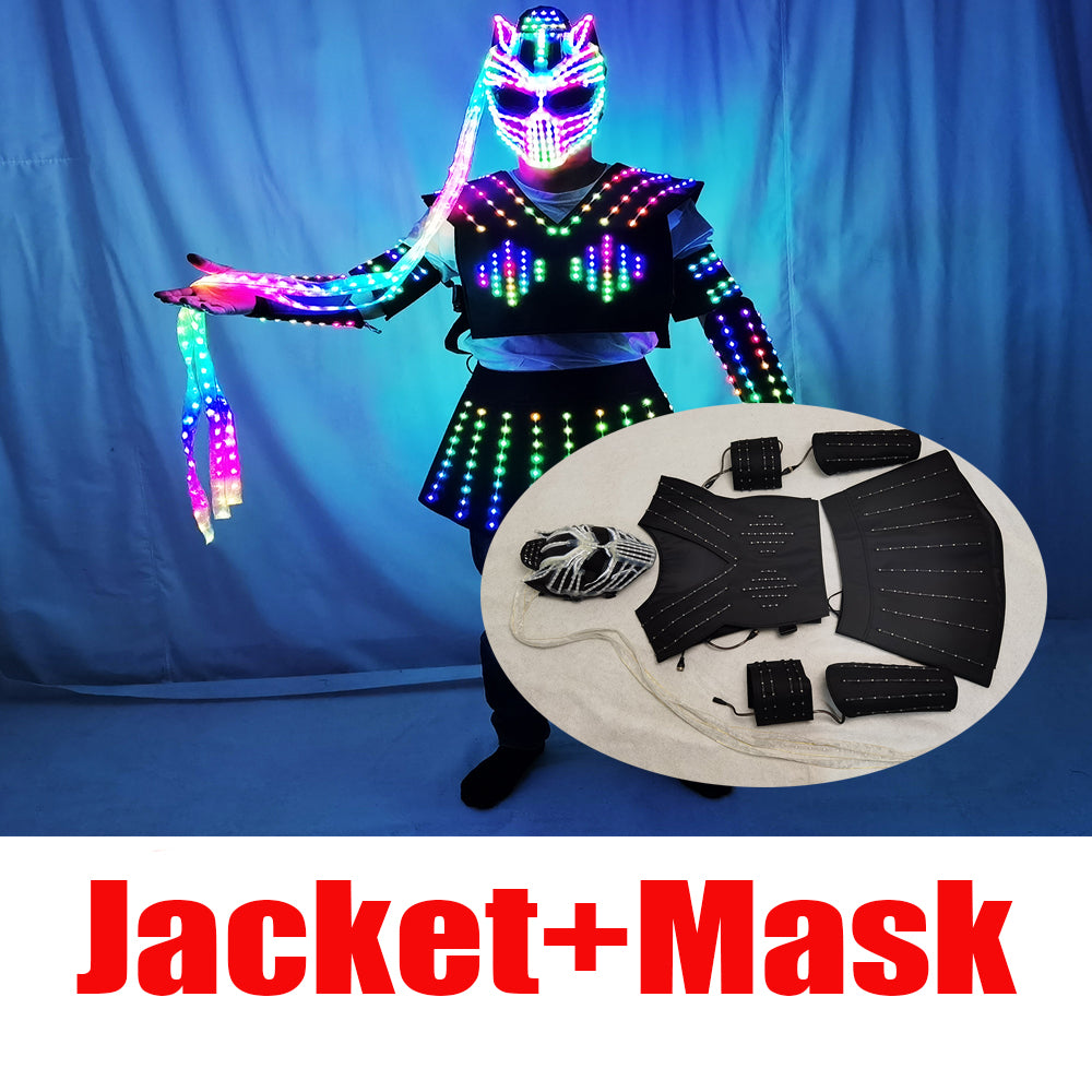 New Female Lighting Up Suits LED Costumes for Entertainment Show Dance Performance Party Nightclub Celebration Event