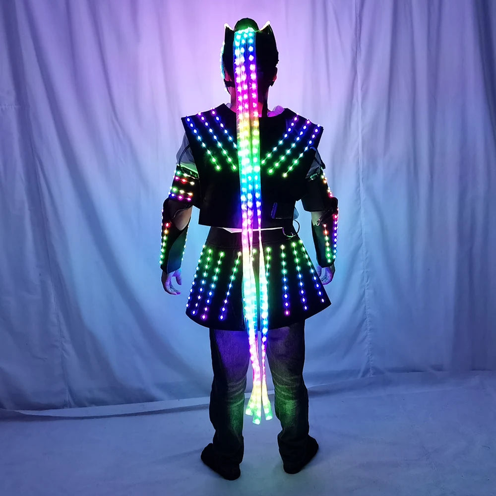 New Female Lighting Up Suits LED Costumes for Entertainment Show Dance Performance Party Nightclub Celebration Event