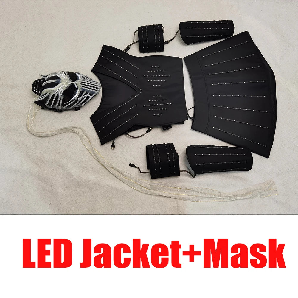 New Female Lighting Up Suits LED Costumes for Entertainment Show Dance Performance Party Nightclub Celebration Event