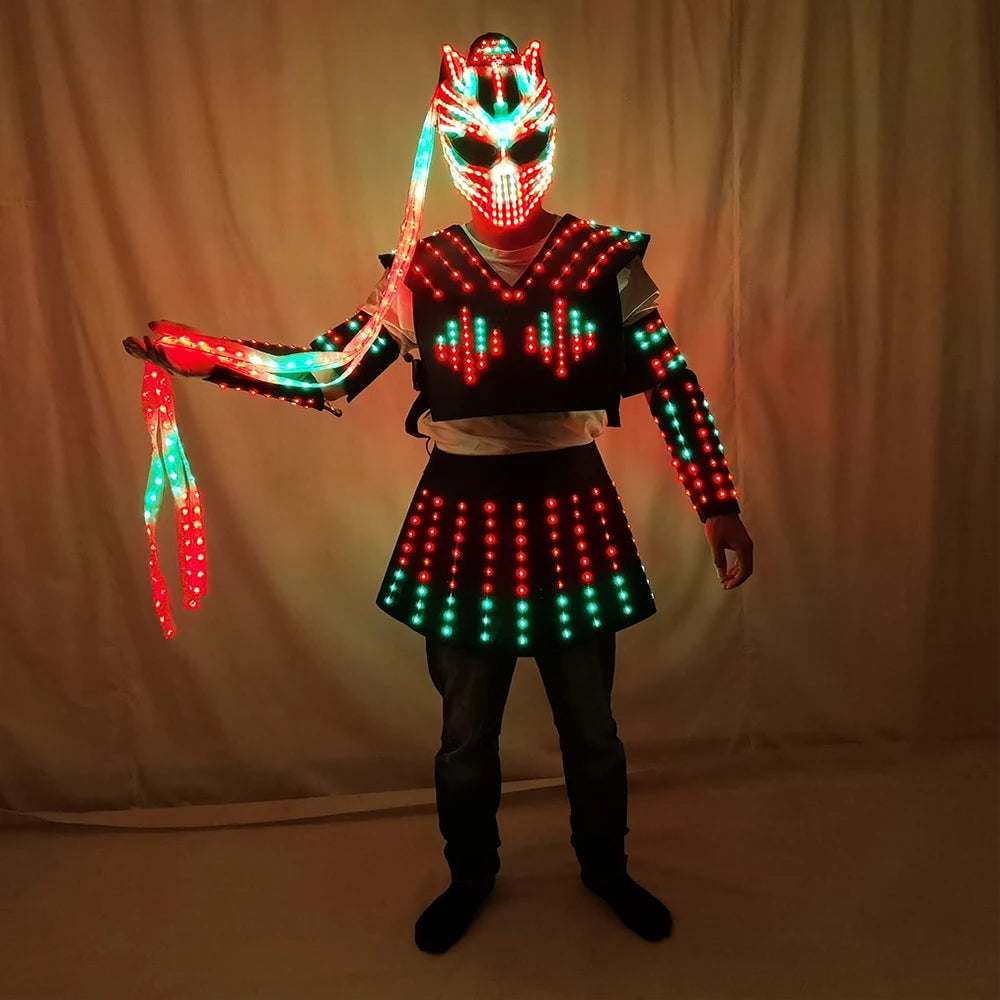 New Female Lighting Up Suits LED Costumes for Entertainment Show Dance Performance Party Nightclub Celebration Event