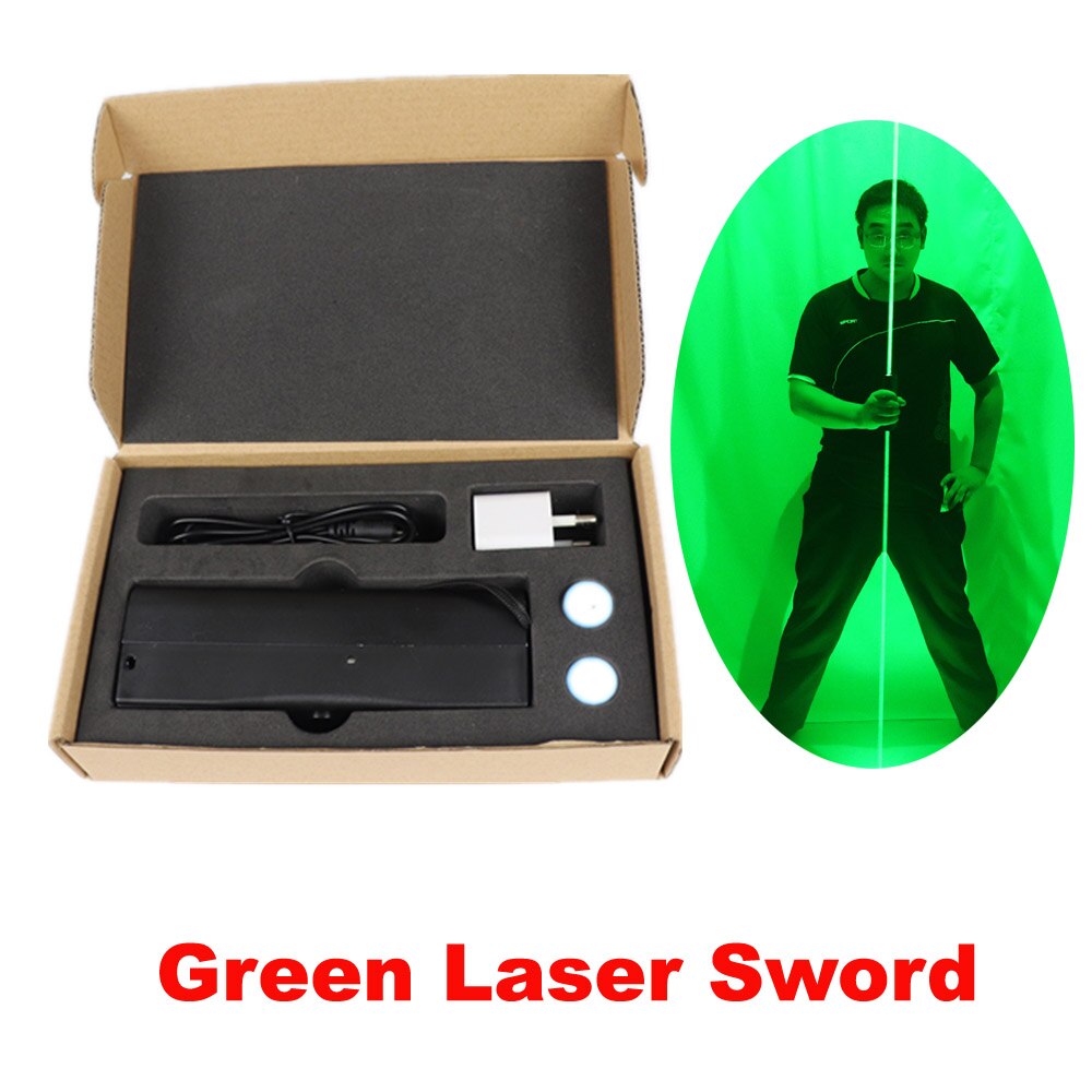 Dual Direction Red Laser Sword for Laser Man Show Big Beam Double Headed Laser Stage Performance Props