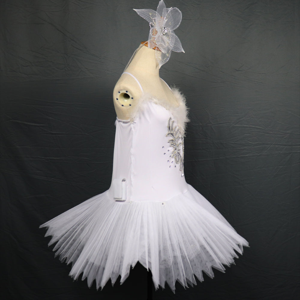 باليه Lulian Gree Strap Leale Ballet LED Skhau Tuttu Tuter Lube Swe Luman LDED Lump Cothoe لأعلى الملابس المضيئة