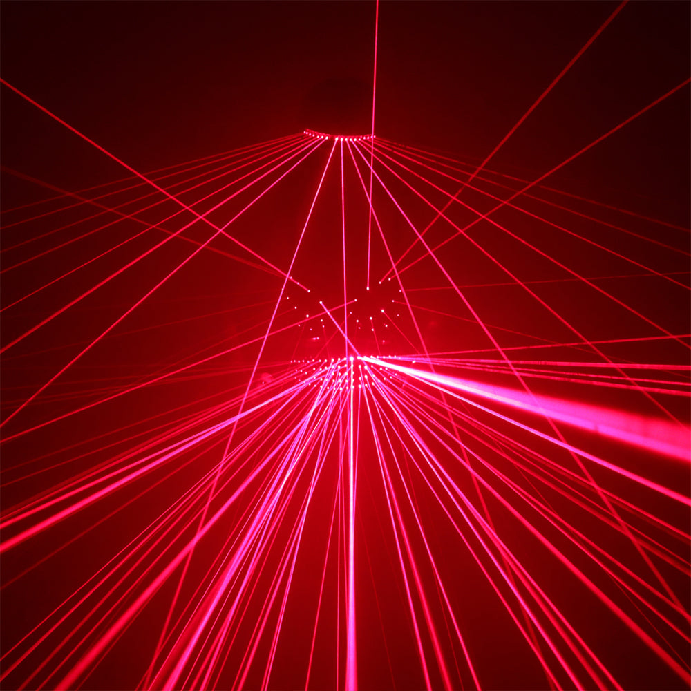 Rosso LED Abbigliamento Laser Suits Laser Bra Sexy Ragazza Laser Occhiali per Night Performers