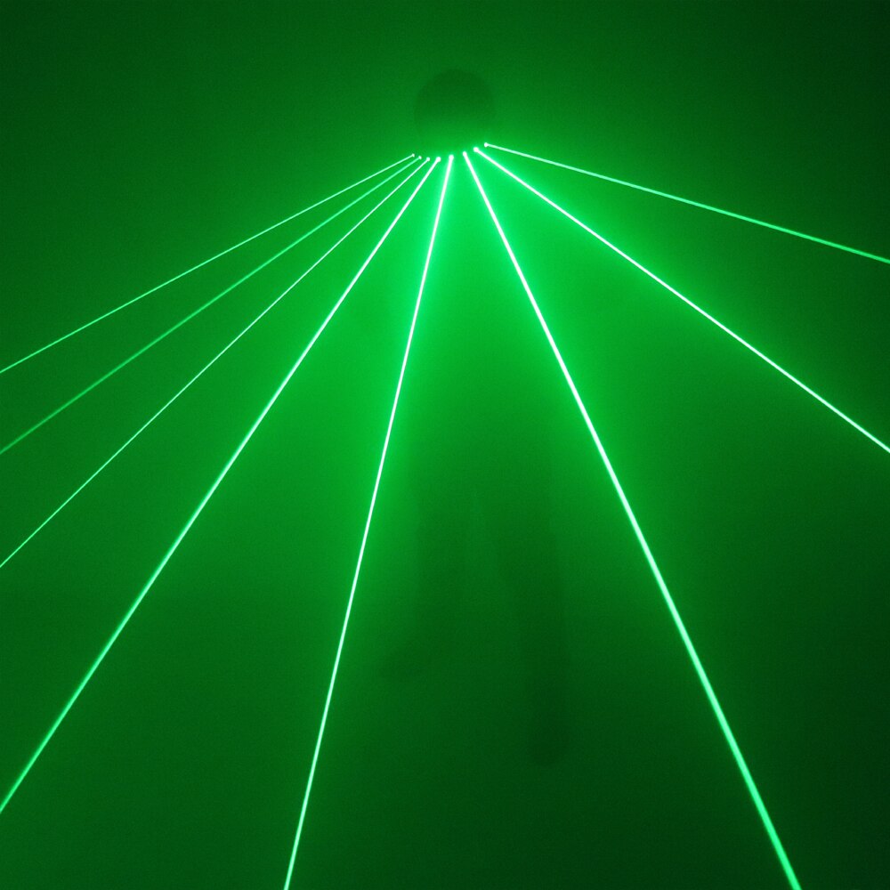 نظارات LED جديدة بالليزر الأخضر قابلة للبرمجة، مسح ديناميكي، مؤثرات خاصة، عرض مسرحي للرقص، عرض DJ Club Party Laserman