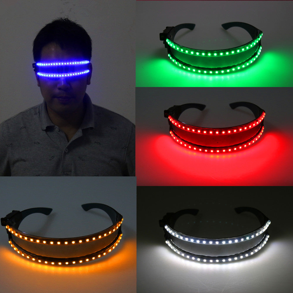 LED Glasse Laser Gloves for Nightclub Nerformers Party Dancing Glowing Spiderman Mask Glasses – temlaser.net