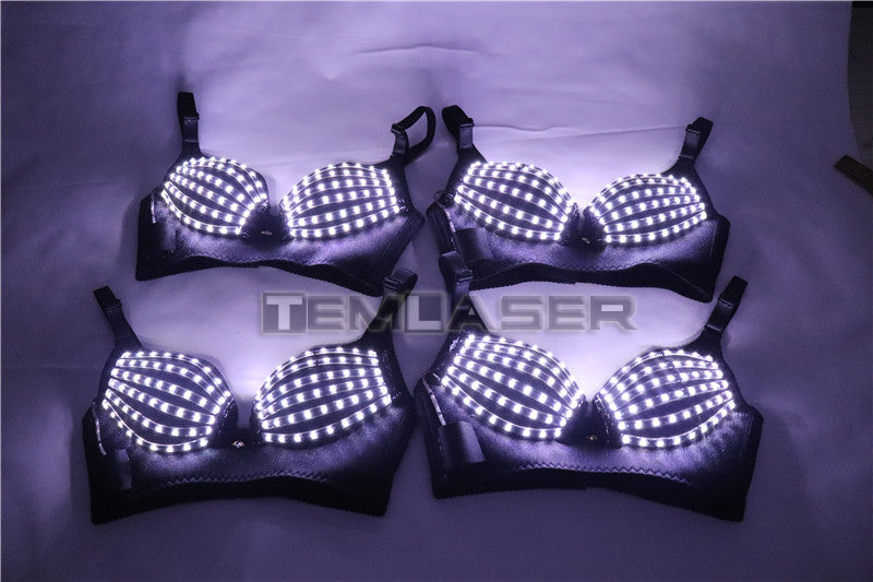Discoteca Clubwea Ds Costumi Discoteca Bar Clubwear Led Reggiseno Led Costume di Luce-up Reggiseno
