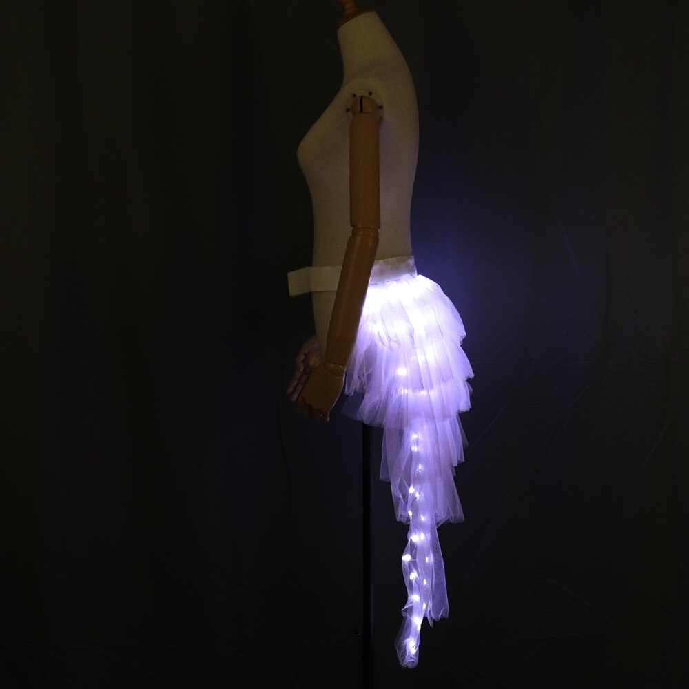 Fashion Dance LED Tutu Skirt Up Neon Fancy Rainbow Mini Tutu Fancy Costume Adult Light Skirt TFS Corset Tutu Skirtr