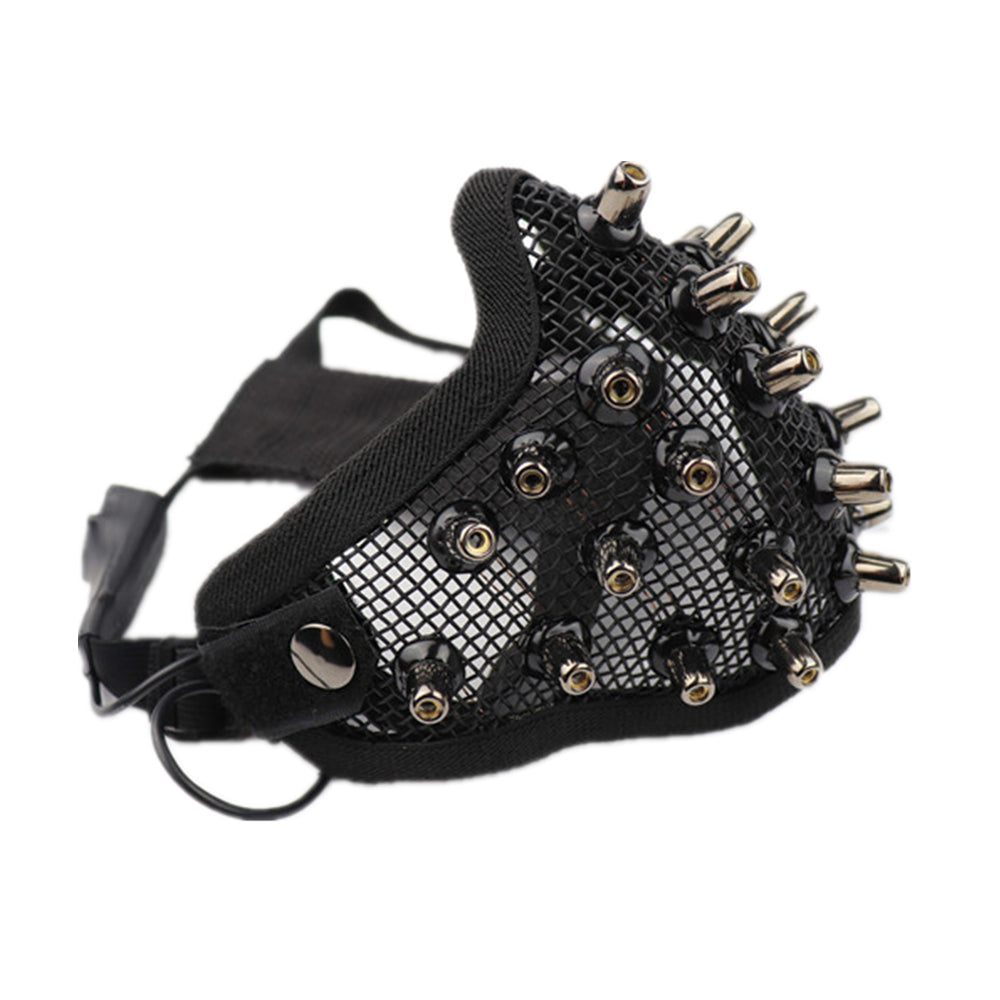 Máscara láser roja Máscaras de fiesta iluminadas Neon Maska Cosplay Mascara Horror Mascarillas Glow In Dark Masque V
