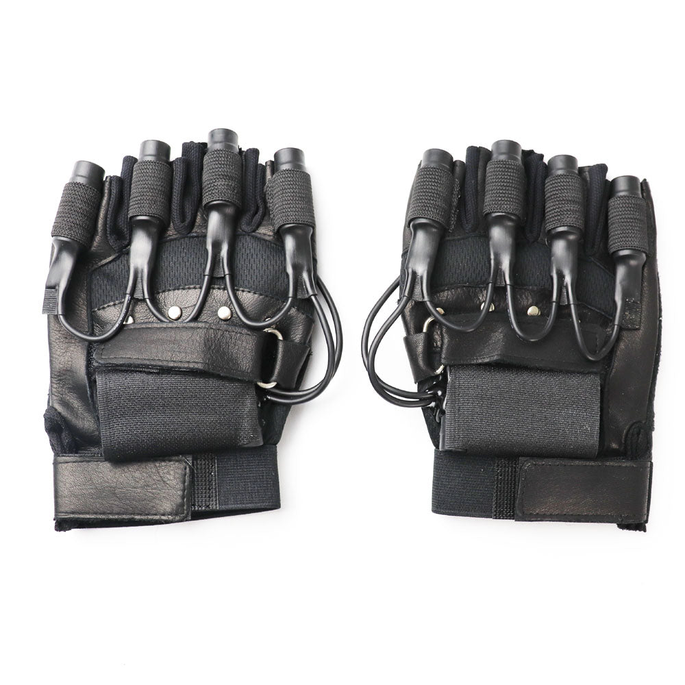 Gants laser bleu violet avec 4pcs 405nm Laser Stage Gloves pour DJ Club Party Show