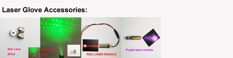 Laser Glove Accessories