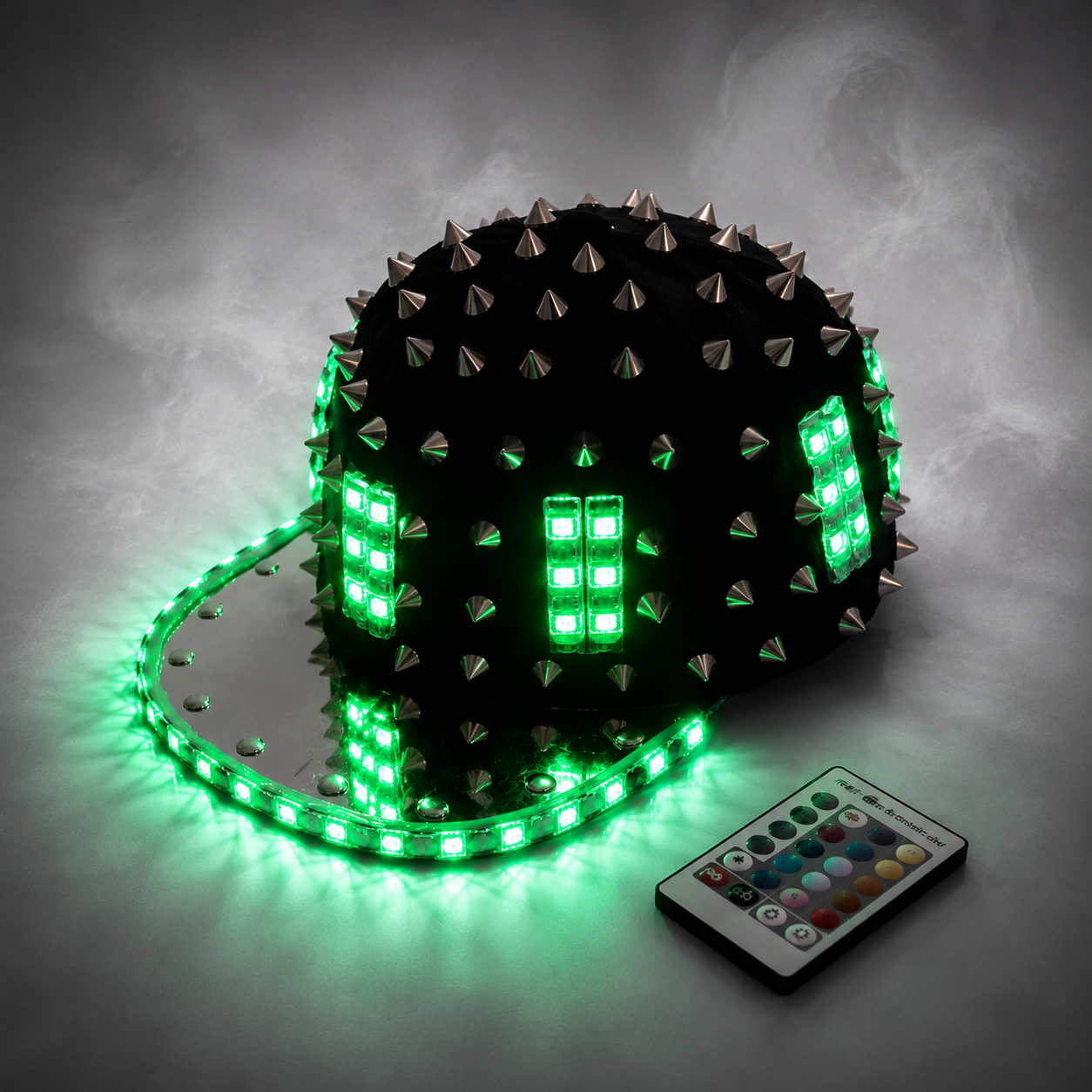 Woman Men LED Light Up Flashing Sequin Jazz Hat Cap Bow Tie Glow Rave Party Wedding Concert Bar Parade Adult Dance Show Wear