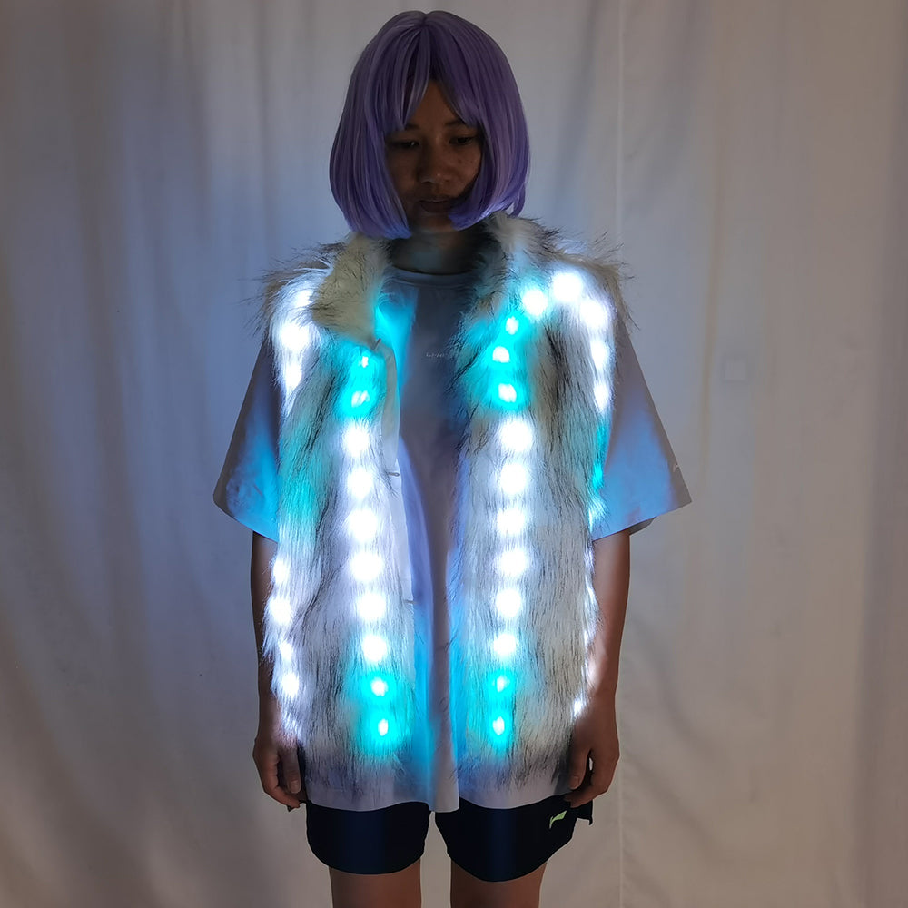 Moda baile LED tutu falda hasta neón fantasía arco iris Mini tutu fancy traje adulto falda de luz TFS corset tutador falda