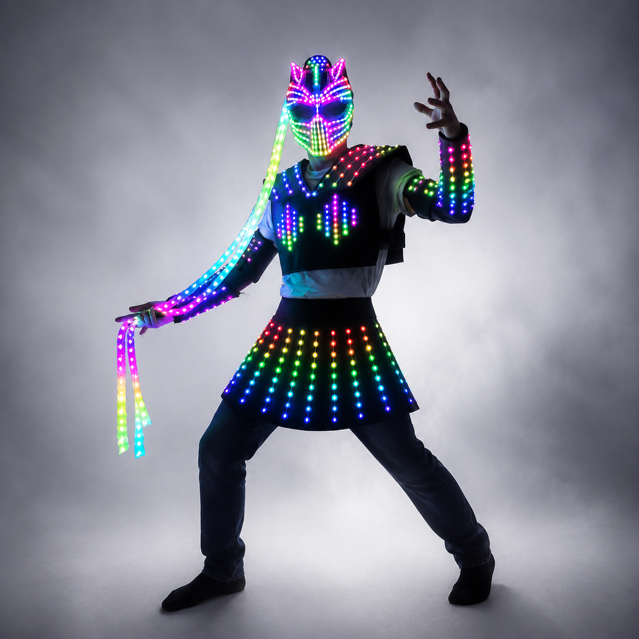 New Female Lighting Up Suits LED Costumes for Entertainment Show Dance Performance Party Nightclub Celebration Event