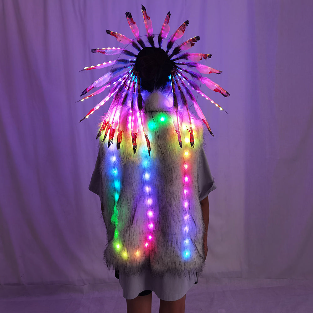 Moda Mini LED Falda sexy Fiesta Club nocturno Mini faldas Moda femenina ajustada Falda integral