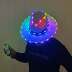 Load image into Gallery viewer, Full color Cool LED Hat Party Luminous Cap Neon LED Light Costume Party Fluorescent DJ BAR Dance Performances Carnival Party
