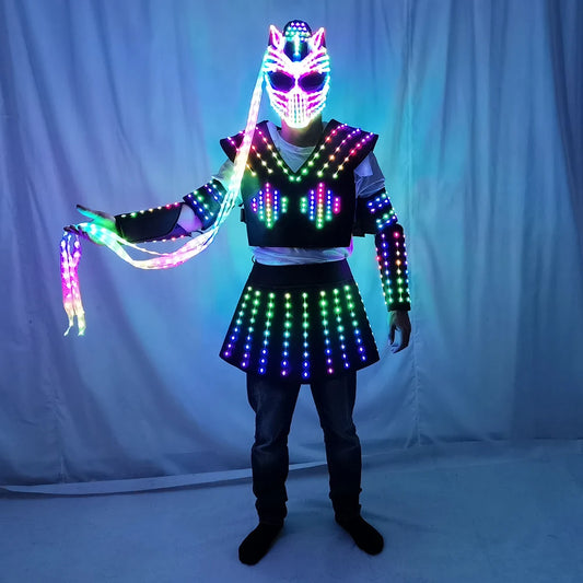 New Female Lighting Up Suits LED Costumes for Entertainment Show Dance Performance Party Nightclub Celebration Event