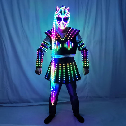 New Female Lighting Up Suits LED Costumes for Entertainment Show Dance Performance Party Nightclub Celebration Event
