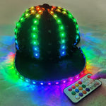 Load image into Gallery viewer, Adult Girl LED Party Flashing Jazz Hat Sequins Cap Sports Fitness Bike Birthday Gift Glow Wedding Party Supplies Gift
