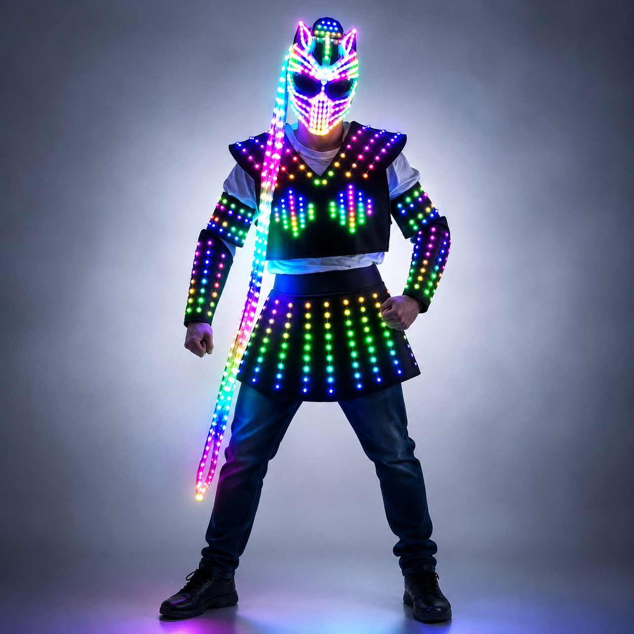 New Female Lighting Up Suits LED Costumes for Entertainment Show Dance Performance Party Nightclub Celebration Event