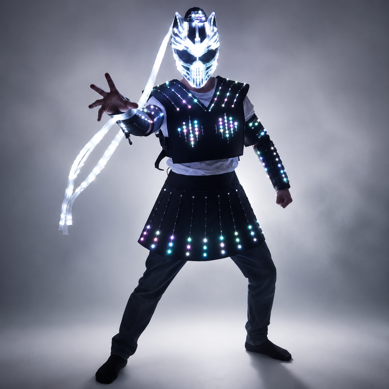 New Female Lighting Up Suits LED Costumes for Entertainment Show Dance Performance Party Nightclub Celebration Event