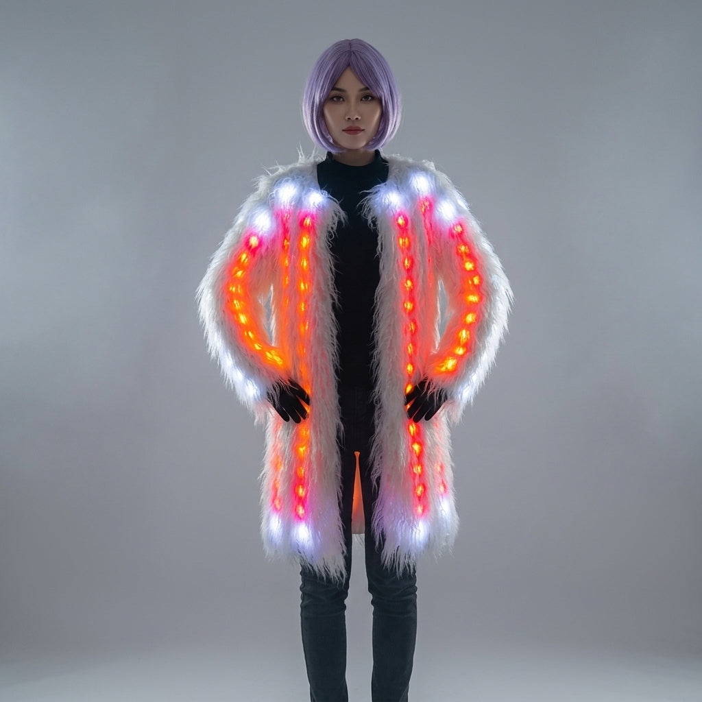 Sposa luce su abiti luminosi LED Costume Ballet tutu led abiti per ballate gonne festa di nozze