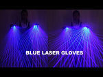Load and play video in Gallery viewer, Red Green Bule Beams Stage Laser Glasses DJ Stage Laser Show Sunglasses Goggles Ballroom Dance Acessories

