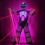 تحميل الصورة في عارض المعرض ،LED Robot Costume Robots Clothes DJ Traje Party Show Glow Suits for Dancer Party Performance Electronic Music Festival DJ Show
