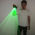 Carica l&#39;immagine nel visualizzatore di Gallery, Green Laser Whirlwind Cannone laser portatile per DJ Dancing Club Laser rotante Guanti Light Pub Party Laser Show
