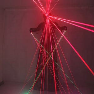 LED-Roboteranzüge Roboterkostüm David Guetta LED-Roboteranzug mit Laserhelmhandschuhen Beleuchtete Kryoman-Roboter-Led-Stelzen-Kleidung