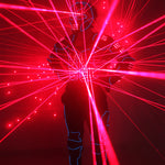 Carica l&#39;immagine nel visualizzatore di Gallery, Le cause di robot laser, il panciotto laser rosso ha CONDOTTO vestiti, EL Wire che arde la mostra di talento americana di causa
