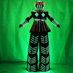 Load image into Gallery viewer, Women Robot Suit LED Stilt Skirt Kryoman Robot Suit Event Trajes De Used with  Laser Gloves
