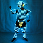 Charger l&#39;image dans la galerie, Night Club LED Robot Costumes Vêtements LED costume lumières lumineux Stade de danse spectacle Robe
