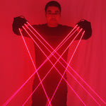 Load image into Gallery viewer, Quality DJ Club 4 Pcs 650nm 100mw Red Laser Glow Gloves for LED Luminous Costumes Show
