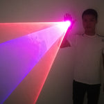 Load image into Gallery viewer, Blue Green Red Laser Gloves for DJ Dancing Club True Blue  Rotating LED Gloves Light Pub Party Laser Show
