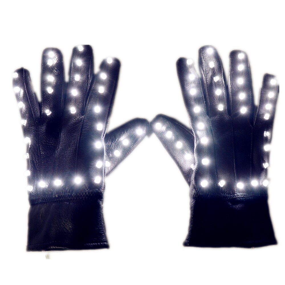 LED Stage Gloves Luminous GloveFor Michael Jackson Billie Jean
