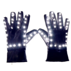 LED Stage Gloves Luminous GloveFor Michael Jackson Billie Jean Dance for  Christmas – temlaser