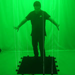 تحميل الصورة في عارض المعرض ،Green Laser Dancing Mat  LED Luminous Small Stage,Laser Rain Northern Lights Stage Performance Lighting Props
