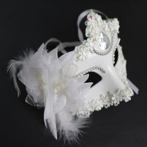 Donne Lady Light Up Mask Masquerade Carnival Venetian Ball Masks Flashing Party Wedding Halloween Christm