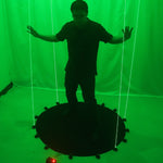 Laden Sie das Bild in den Galerie-Viewer.Green Laser Dancing Mat  LED Luminous Small Stage,Laser Rain Northern Lights Stage Performance Lighting Props
