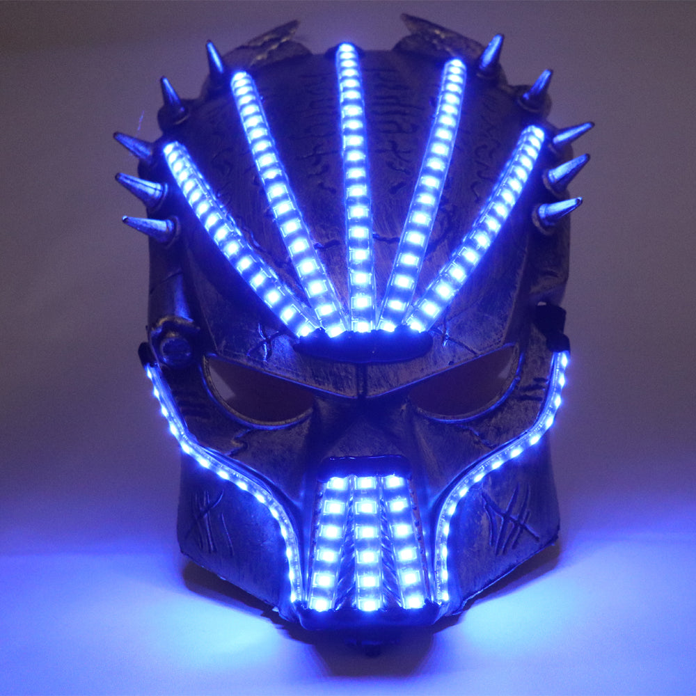 Flashing El Wire Mask Led Glowing Beauty Christmas Party Mask Festival Event Haloween Mask