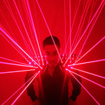 Load image into Gallery viewer, Red Laser Suit, LED Vest, Luminous Waistcoat  Laser Gloves  Glasses For Laser Show
