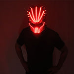 Load image into Gallery viewer, Flashing El Wire Mask Led Glowing Beauty Christmas Party Mask Festival Event Haloween Mask
