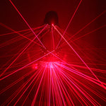 Carica l&#39;immagine nel visualizzatore di Gallery, Lady Abbigliamento Laser Reggiseno e cintura Laser Laser rosso per night club Led da donna luminoso Vestito laser Show
