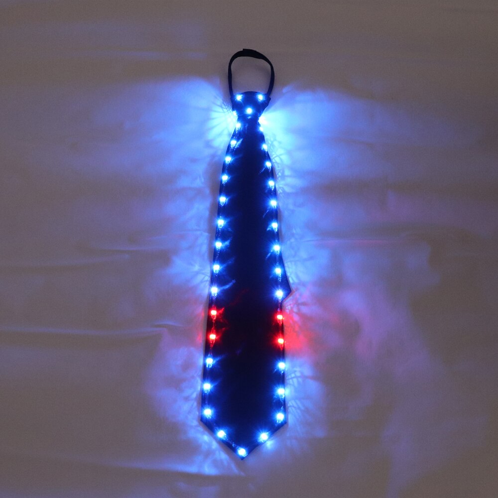 New LED Light Up Mens Bow Tie Luminous Necktie Wadding Party Christmas Costume Glowing Bow Tie Dance Party Supplies