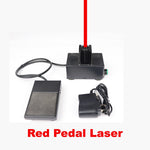 Carica l&#39;immagine nel visualizzatore di Gallery, Green Red Blue Pedal Laser Coarse Big Spot Laser Beam With Foot Switch Laser  Stage DJ Music Show Stage Lighting
