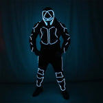 Carica l&#39;immagine nel visualizzatore di Gallery, Red Laser Battle Suit LED Costumes Clothes Bar Nightclub DJ Lights Luminous Stage Dance Performance
