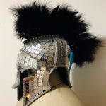 Carica l&#39;immagine nel visualizzatore di Gallery, Festival Outfit Men Roman Knights Cosplay Costume GoGo Dancer Costume Party Handmade Mirror Costume Nightclub
