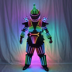 Load image into Gallery viewer, Full Color LED Robot Suit Stage Dance Costume Tron RGB Lighted Luminous Outfit Team Wears Cosplay Dress Vest Disco
