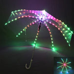 Charger l&#39;image dans la galerie, Full Color Women Belly Dance LED Light Umbrella Stage Props As Favolook Gifts Costume Accessories Dance Led 300 Modes
