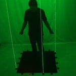 تحميل الصورة في عارض المعرض ،Green Laser Dancing Mat  LED Luminous Small Stage,Laser Rain Northern Lights Stage Performance Lighting Props
